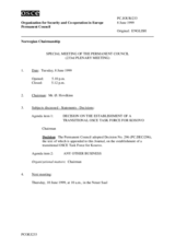 Journal of the 233rd Special Plenary Meeting of the Permanent Council