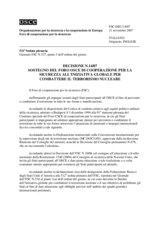 Forum for Security Co-operation Decision No. 14/07 (it)