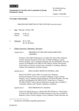 Journal of the 230th Plenary Meeting of the Permanent Council/Corrected reissue