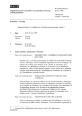 Journal of the 230th Plenary Meeting of the Permanent Council/Corrected reissue (fr)