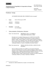 Journal of the 230th Plenary Meeting of the Permanent Council/Corrected reissue (es)