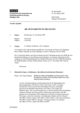 Journal of the 689th Plenary Meeting of the Permanent Council (de)