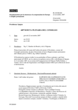 Journal of the 689th Plenary Meeting of the Permanent Council (it)