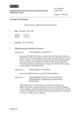 Journal of the 228th Plenary Meeting of the Permanent Council