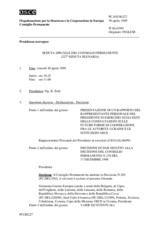 Journal of the 227th Special Plenary Meeting of the Permanent Council (it)