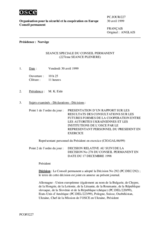 Journal of the 227th Special Plenary Meeting of the Permanent Council (fr)