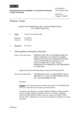 Journal of the 227th Special Plenary Meeting of the Permanent Council (es)