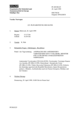 Journal of the 225th Plenary Meeting of the Permanent Council (de)