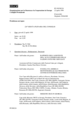 Journal of the 224th Plenary Meeting of the Permanent Council (it)