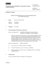 Journal of the 222nd Special Plenary Meeting of the Permanent Council (es)