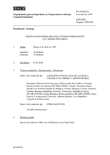 Journal of the 221st Special Plenary Meeting of the Permanent Council (es)