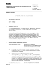 Journal of the 219th Plenary Meeting of the Permanent Council (it)