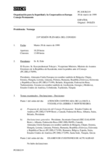 Journal of the 219th Plenary Meeting of the Permanent Council (es)