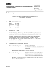 Journal of the 218th Reinforced Plenary Meeting of the Permanent Council (it)