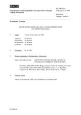 Journal of the 216th Special Plenary Meeting of the Permanent Council (es)