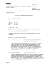 Journal of the 215th Plenary Meeting of the Permanent Council (it)