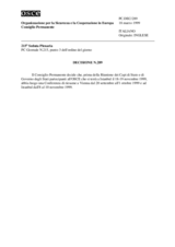 Permanent Council Decision No. 289 (it)