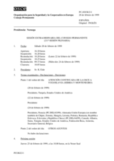 Journal of the 211th Special Plenary Meeting of the Permanent Council (es)