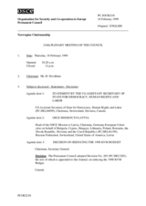 Journal of the 210th Plenary Meeting of the Permanent Council