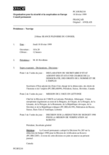 Journal of the 210th Plenary Meeting of the Permanent Council (fr)