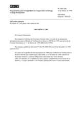 Permanent Council Decision No. 286 (es)