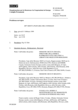 Journal of the 209th Plenary Meeting of the Permanent Council (it)