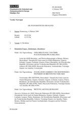 Journal of the 208th Plenary Meeting of the Permanent Council (de)