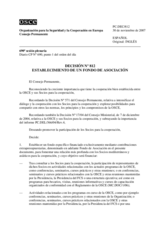 Permanent Council Decision No. 812 (es)