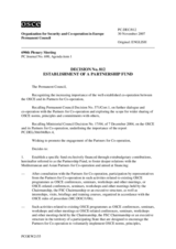 Permanent Council Decision No. 812