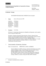 Journal of the 206th Plenary Meeting of the Permanent Council/Corrected reissue - (es)