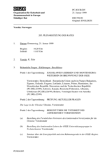 Journal of the 205th Plenary Meeting of the Permanent Council (de)