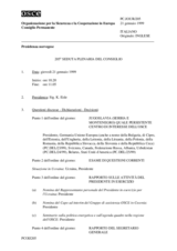 Journal of the 205th Plenary Meeting of the Permanent Council (it)