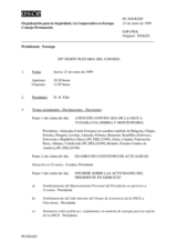 Journal of the 205th Plenary Meeting of the Permanent Council (es)