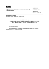 Permanent Council Decision No. 823 (fr)