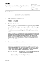 Journal of the 268th Plenary Meeting of the Forum for Security Co-operation (es)