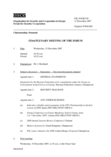 Journal of the 533rd Plenary Meeting of the Forum for Security Co-operation