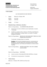 Journal of the 264th Plenary Meeting of the Forum for Security Co-operation (de)