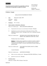 Journal of the 264th Plenary Meeting of the Forum for Security Co-operation (fr)