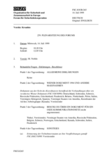 Journal of the 259th Plenary Meeting of the Forum for Security Co-operation (de)