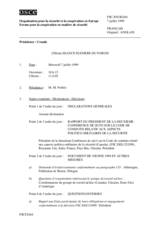 Journal of the 258th Plenary Meeting of the Forum for Security Co-operation (fr)