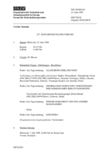 Journal of the 257th Plenary Meeting of the Forum for Security Co-operation (de)