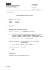 Journal of the 255th Plenary Meeting of the Forum for Security Co-operation (de)