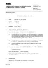 Journal of the 254th Plenary Meeting of the Forum for Security Co-operation (es)