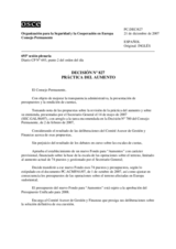 Permanent Council Decision No. 827 (es)