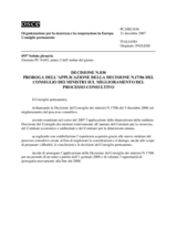 Permanent Council Decision No. 830 (it)