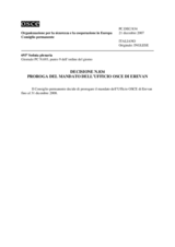 Permanent Council Decision No. 834 (it)