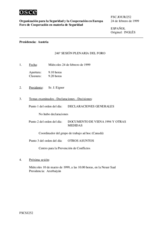 Journal of the 246th Plenary Meeting of the Forum for Security Co-operation (es)