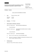 Journal of the 244th Plenary Meeting of the Forum for Security Co-operation (fr)