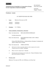 Journal of the 241st Plenary Meeting of the Forum for Security Co-operation (es)