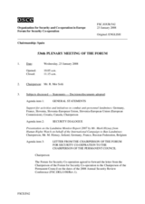 Journal of the 536th Plenary Meeting of the Forum for Security Co-operation